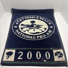 AT&T National Pro-Am 2000 Sir Christopher Hatten Towel 36” X 15”