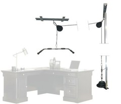 Deskerxizer Kit Over Desk Weight Lifting Office Workout Machine
