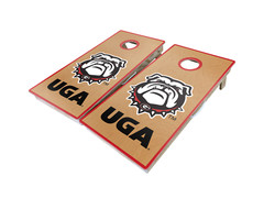 University of Georgia Classic New DAWG Cornhole Board Set