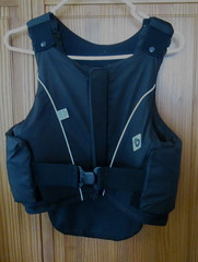 CHARLES OWEN JL9 HORSE RIDERS BODY PROTECTOR CHILD XL BLACK SAFETY JUMP VEST