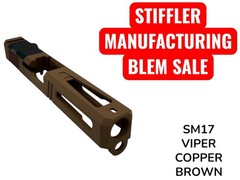 BLEM Viper For G17 custom Slide gen3 NEW cerakote upper stripped Copper Brown
