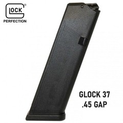 NEW! GLOCK 37 OEM G37 .45 GAP 10 Round Black Factory Magazine 45 G.A.P. # 37010
