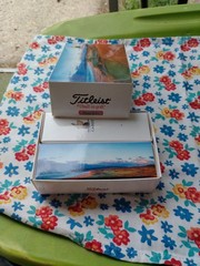 Titleist Pro V1x golf balls Cabot logo 6 balls
