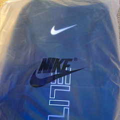 Nike Elite 20L Backpack Blue Padded Straps BAG SLIGHTLY RIPPED
