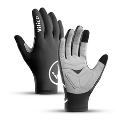 Full Finger Cycling Gloves Touchscreen Mountain Bike Gloves for BMX MTB Riding