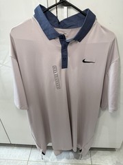 Nike Dri-Fit Golf Shirt with Two Nike Swoosh Logos Front and Back Size 2XL NWT