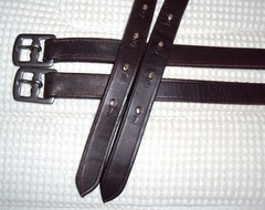 COLLEGIATE Stirrup Leathers – Quality Brown Leather – 3/4″ x 50″ – NICE (#2)