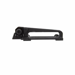Vintage Military Carry Handle Adjustable Rear Sight Assembly Aluminum Black