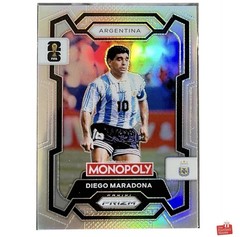 Panini 2026 Prizm World Cup Monopoly Argentina Diego Maradona Silver Card – #3