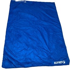 klymit versa comforter 80×58” 1.3lbs blue/white used 2x during football games