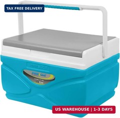 Picnic Cooler – 4.5 Liter Hard Cooler – Coolbox Keeps Contents Cool for 48 Hours