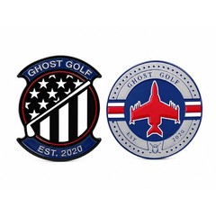 NEW Ghost Golf Dogfight Patriotic Series Ball Markers – 2 Pack