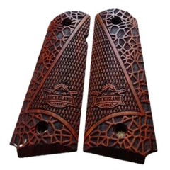 Handcraft pistol grip for COLT 1911 Full size carved Rock Island Gun laser mach