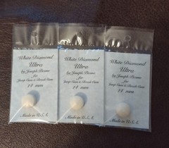 THREE (3) 14 MM PICONE WHITE DIAMOND TIPS JUMP/BREAK