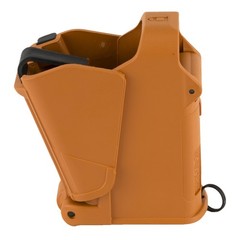 Maglula UpLula SpeedLoader/Unloader Fits 9mm-45 ACP Orange Brown UP60BO