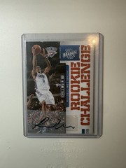 2009-10 PANINI SEASON UPDATE ROOKIE CHALLENGE AUTO #16 RUSSELL WESTBROOK 37/49