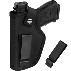Gun Holster for Men/Women, 380 Holster, Pistol One Size Fits Most, Black