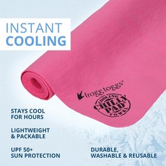 FROGG TOGGS Chilly Pad, Instant Cooling Towel, Long Lasting, Neck Towel 33×13