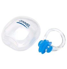 Zoggs Unisex Adult Silicone Swimming Nose Clip Soft Silicone Pads – OSFA