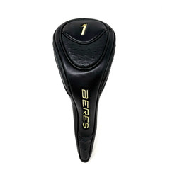 Honma Beres Driver Headcover Black Gold Magnetic Closure