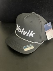 ahead Classic Volvik Golf Snapback Hat / Cap – Adjustatble Adult Golf Hat -BLACK