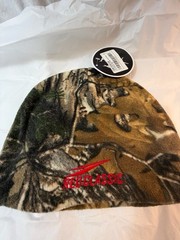 Red Classic Camouflage Fleece Beanie Brown Green Black Beige Outdoor Headwear