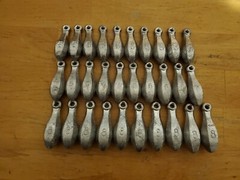 Bank Sinkers 5oz, 6oz, & 8oz 10 each lead fishing weights