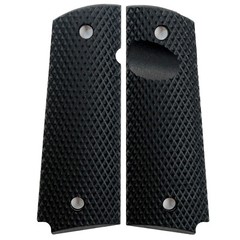1911 Super Aggressive Grips Black G10 Full Size Compact Springfield EMP PT1911