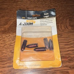 A-Zoom 9mm Luger Metal Snap Caps Reusable Red 5-Pack MPN 15116