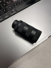 Aluminum 5/8-24 TPI Sound Forwarder Tube Muzzle Brake for .308 7.62 .308 & more