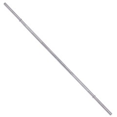 5FT Chrome Plated Solid Steel Barbell, Standard