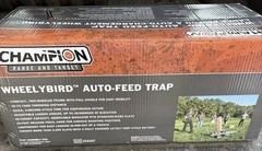 Champion Wheelybird Auto-Feed Electronic Trap, Metal Clay Target Thrower, 40909