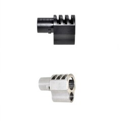 1911 Muzzle Brake, Fits 5″ Government Length, Stainless Steel and Steel