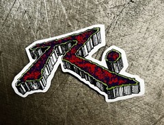 Rusty Decal Fjall Raven Vintage Surf Stickers T&C RVCA Rip Curl O’Neill Oakley