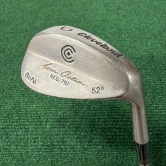 Cleveland Reg 797 BeNi 52° D Wedge Gap Wedge Steel Shaft Nice
