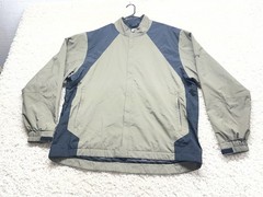 Footjoy Dryjoys Mens XXL Full Zip Windbreaker Golf Jacket Mock Neck EUC