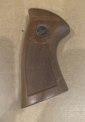 Vintage OEM TARGET Grip DAN WESSON Square Tang Wood