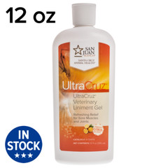 UltraCruz Veterinary Liniment Gel for Horses, 12 oz