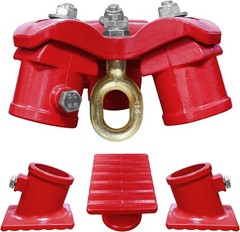 4400 Lbs Tripod Head,Tripod Base Set,Tripod Lifting Hoist with 360° Rotation Rin