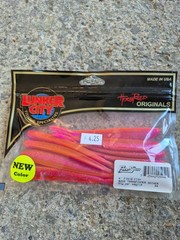 Lunker City Fin-S Fish 4” Soft baits 10 bg #259 Transformer shiner, Walleye