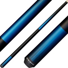 Players C702 Pool Cue – Matte Blue & Black Graphic, 18–21 oz
