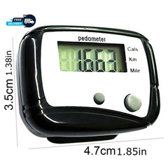 Walking Pedometer Accurate Step Counter Small Walking Distance Miles/Km Pedomete
