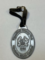 Myers Park Country Club Charlotte NC Members Golf Bag Tag Private Course
