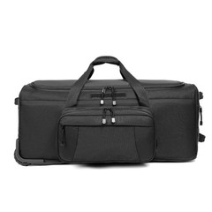 120L Tactical Wheeled Duffel Bag Heavy Duty Rolling Travel Camping Deployment Ba