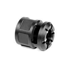 1/2×28 Muzzle Brake Compensator – Steel Threaded Brake for 9mm .223 5.56