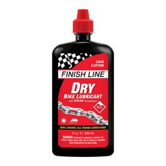 8 OZ FINISH LINE DRY CERAMIC LUBE BIKE CHAIN LUBE DRY BICYCLE CHAIN LUBE 8oz