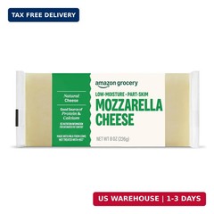 Amazon Grocery, Mozzarella Cheese, 8 Oz