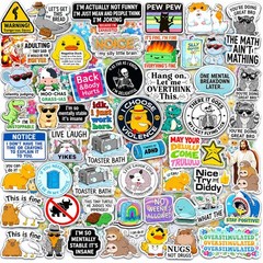 300Pcs Funny Stickers for Adults Dirty Meme Water Bottles Sticker Pack Water…