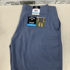 Callaway Men’s Opti-Dri Moisture Wicking Stretch Short, Deep Peacoat Heather 38