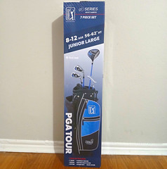 PGA TOUR g1 Series Junior Large Right-Handed 7pc Set Graphite Blue/Black/White